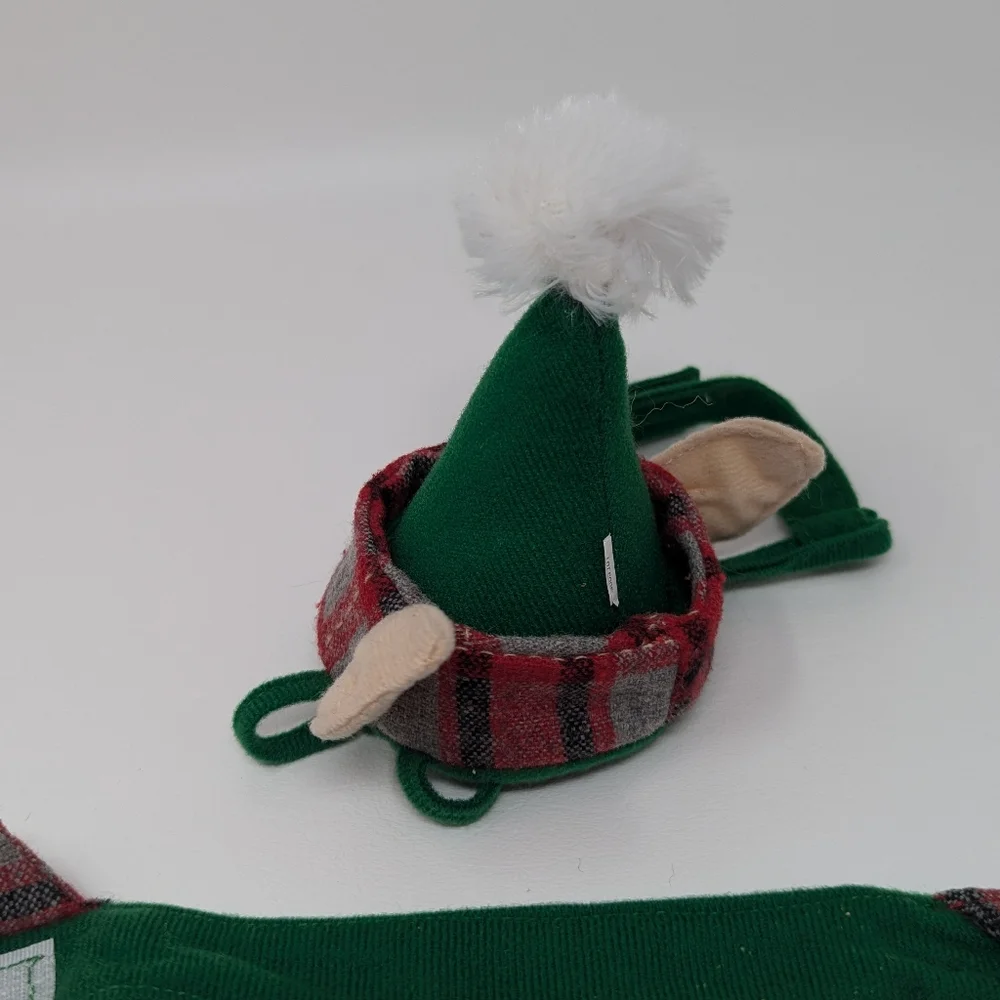 Holiday Elf Outfit for Cat/Small Dog/Large Doll